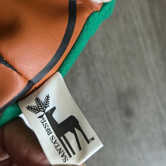 📌Santa’s Best Rennoc BASKETBALL Boy Elf Plush Christmas Stocking SBA ALL STARS - Picture 9 of 12